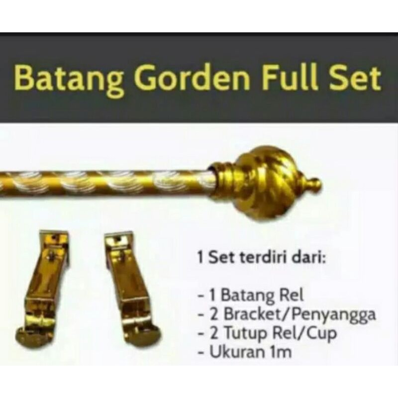 Jual BESI GORDEN FULL SET/REL GORDEN KOMPLIT BERMACAM UKURAN DAN WARNA ...