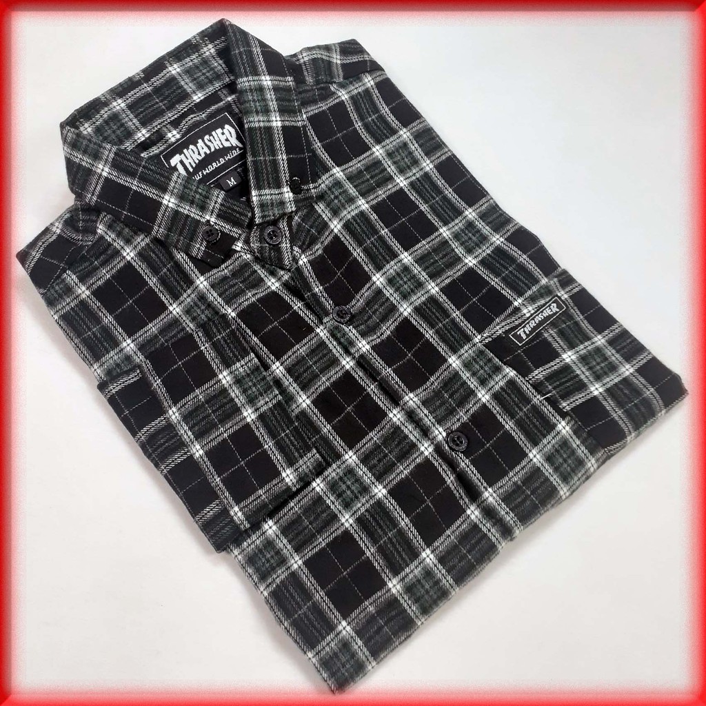 Jual Kemeja Flanel Pria Lengan Panjang Kemeja Flanel Cowok Kemeja