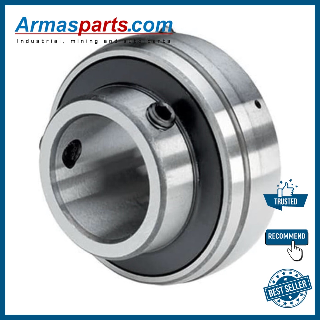 Jual Insert Bearing ASAHI UC 203PR-C / 203PR C / 203PRC / 203 PRC ...
