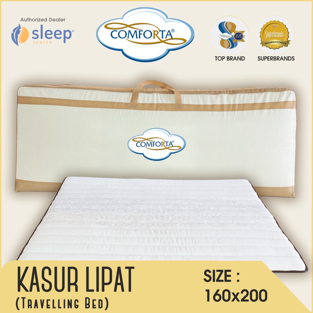 Jual Sc Comforta Kasur Lipat 160x200 ( Travelling Bed ) | Shopee Indonesia