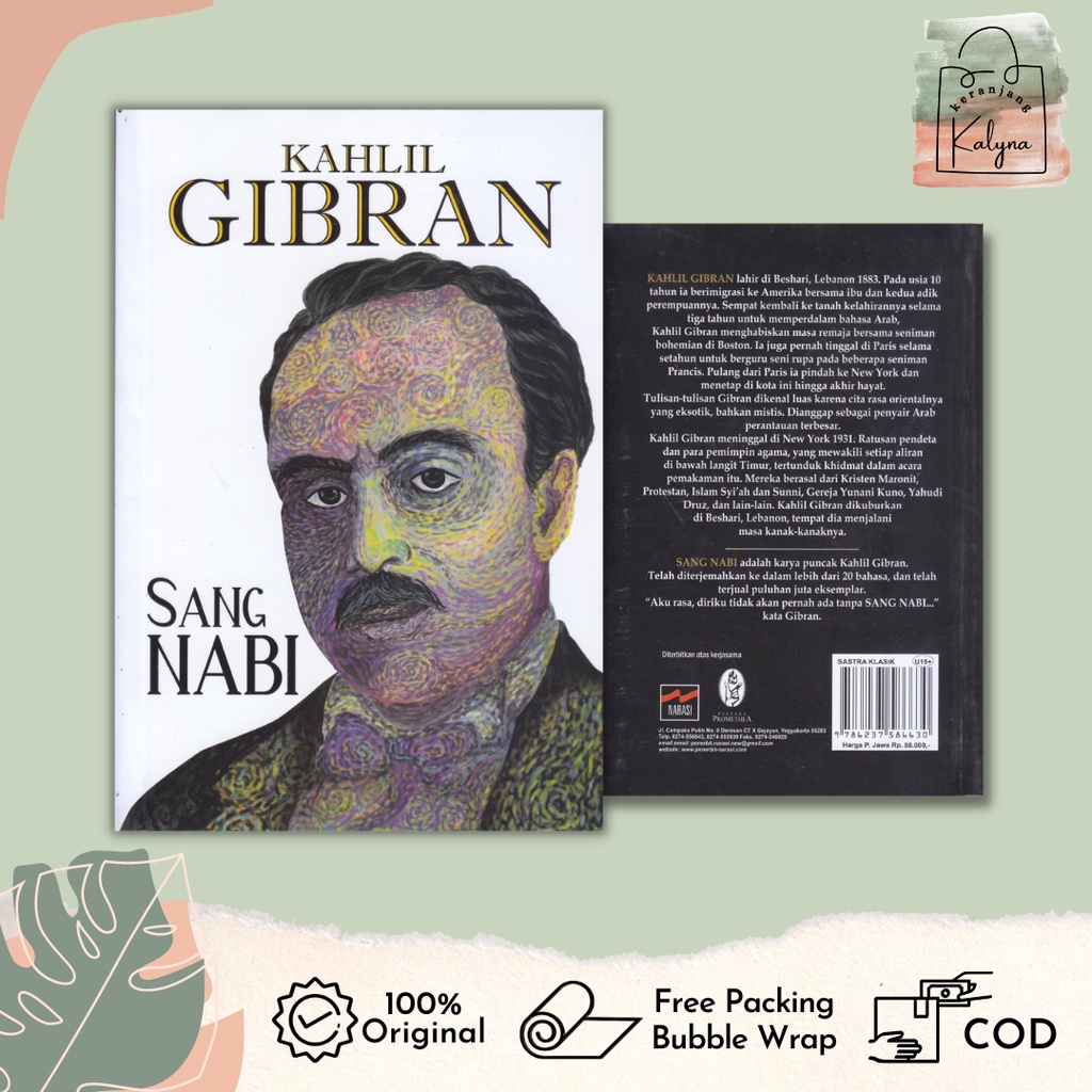 Jual Buku Sastra Klasik Kahlil Gibran : Sang Nabi (2022) | Shopee Indonesia