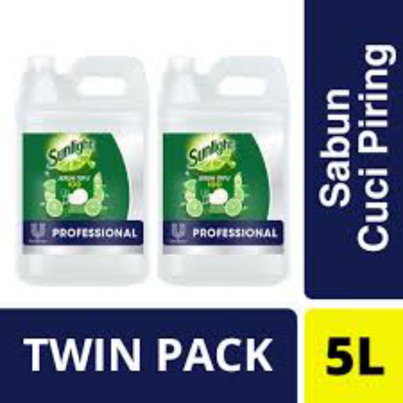 Jual TWIN PACK SUNLIGHT 5 L | Shopee Indonesia