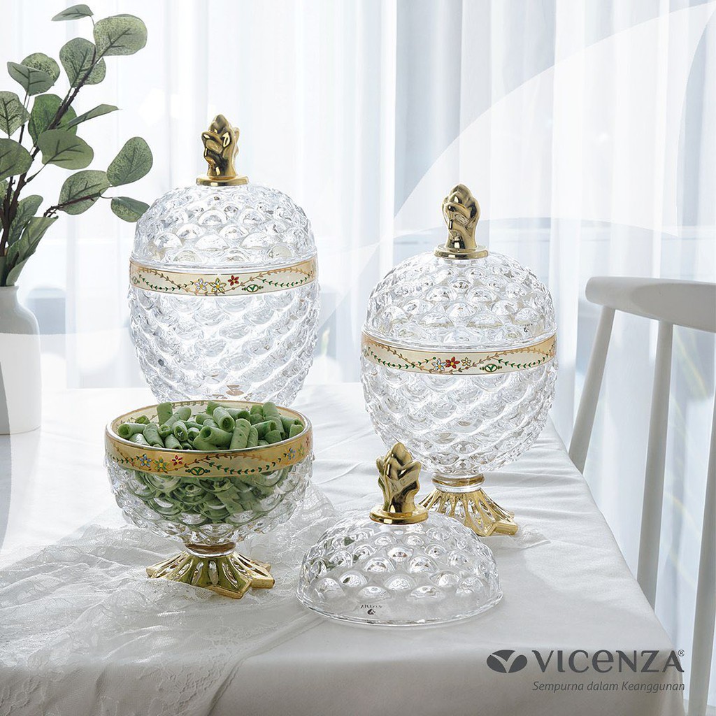 Jual Toples Permen Kaca Nanas Motif