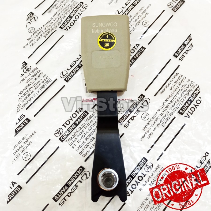 Jual Lock Seat Belt Lock Safety Belt Bangku Depan Avanza Xenia Original