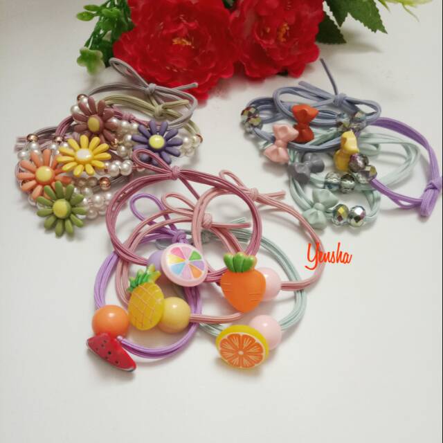 Jual IKAT RAMBUT 6 pcs | Shopee Indonesia