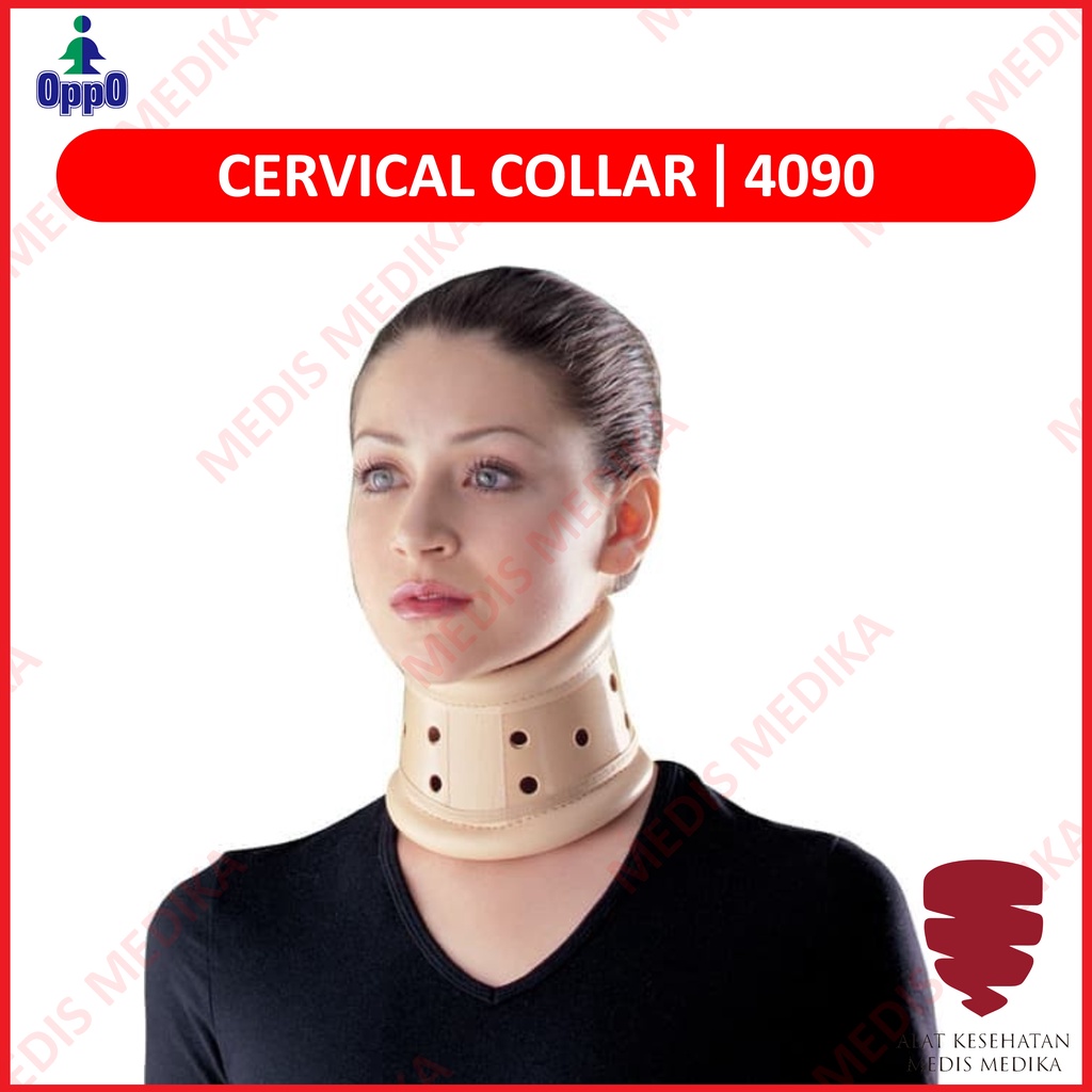 Jual Oppo Rigid Adjustable Collar 4090 Alat Pelindung Penyangga Tulang ...