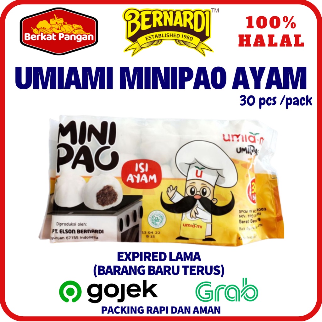 Jual UMIAMI Mini Pao Coklat Ayam & Sapi isi 30pcs Minipao | Shopee ...