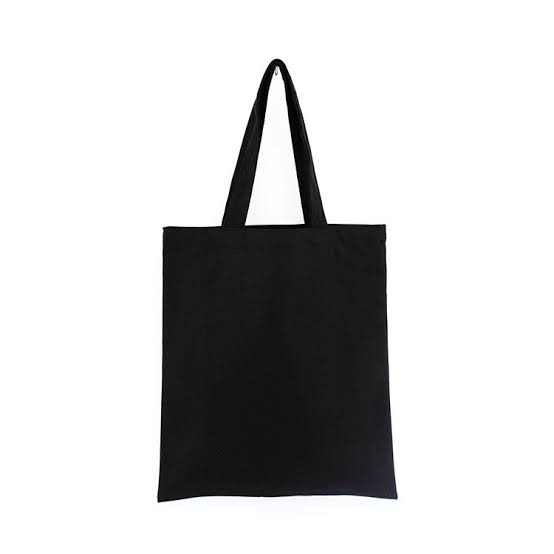 Tote bag polos hitam top