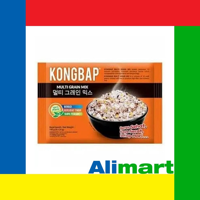 Jual Beras Kongbap multi grain Multi grain mix for rice 6x25g | Shopee ...