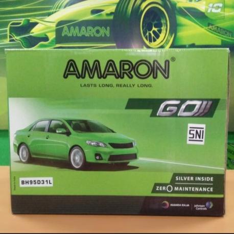 Jual Aki Mobil Mitsubishi Pajero Sports Amaron 95D31L Aki kering