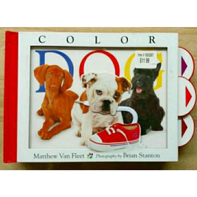 Jual Matthew van Fleet - Color Dog (Novelty board book with textures ...