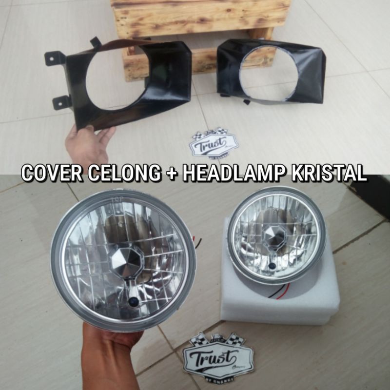 Jual Cover Celong Bulat Cover Cedok Kijang Super Grand + Head Lamp ...