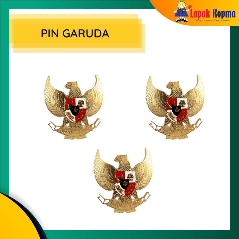 Jual Pin Garuda Pin Upacara Pin Paskibra Pin Formal Pin Proklamasi Pin