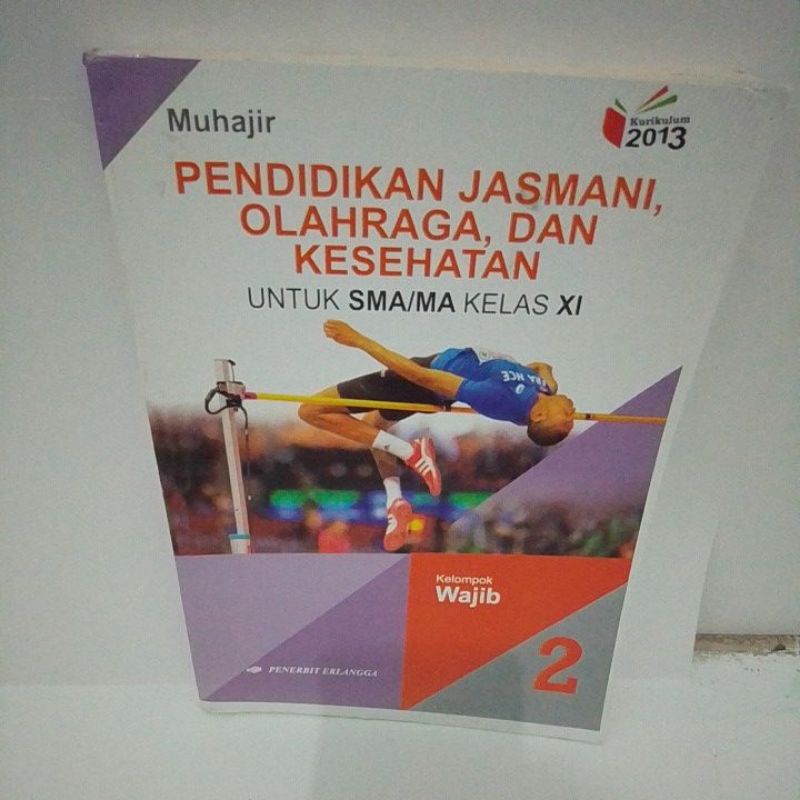 Jual BUKU PENDIDIKAN JASMANI OLAHRAGA DAN KESEHATAN UNTUK SMA KELAS 11 ...