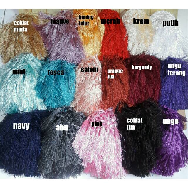 Jual Tassel/tussel/tasel/tusel per biji | Shopee Indonesia