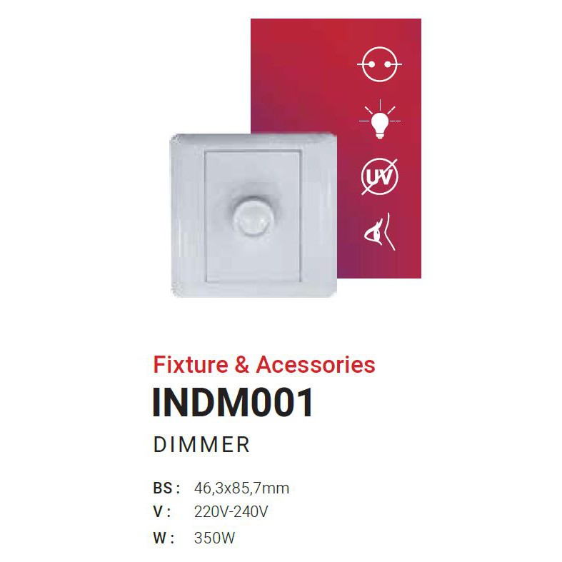 Jual IN LITE Saklar Dimmer - INDM001 | Shopee Indonesia