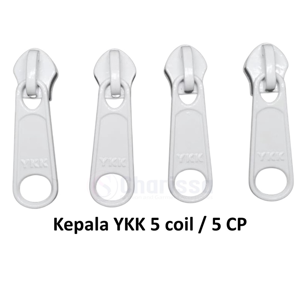 Jual Kepala ritsleting / kepala resleting / kepala rit YKK 5 coil / 5 ...