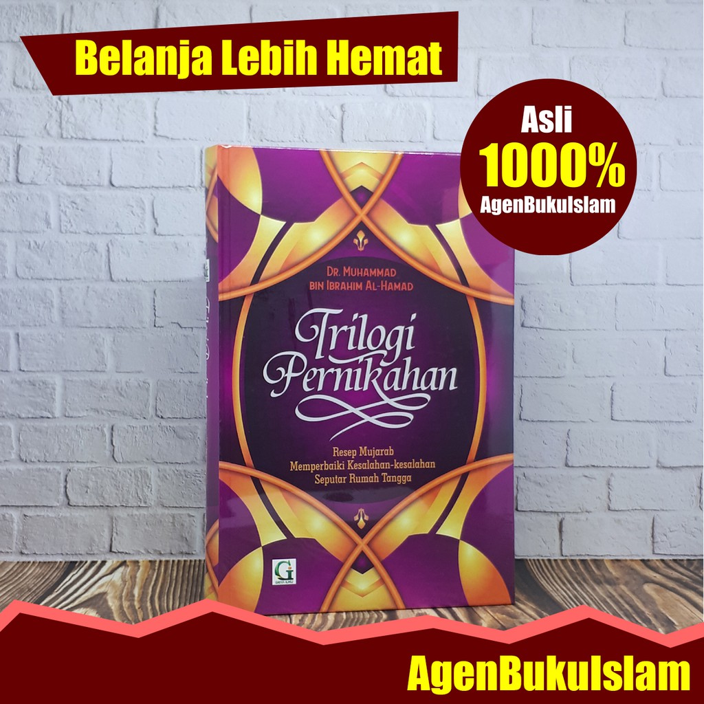 Jual Buku Islam Trilogi Pernikahan Griya Ilmu 100 ORIGINAL