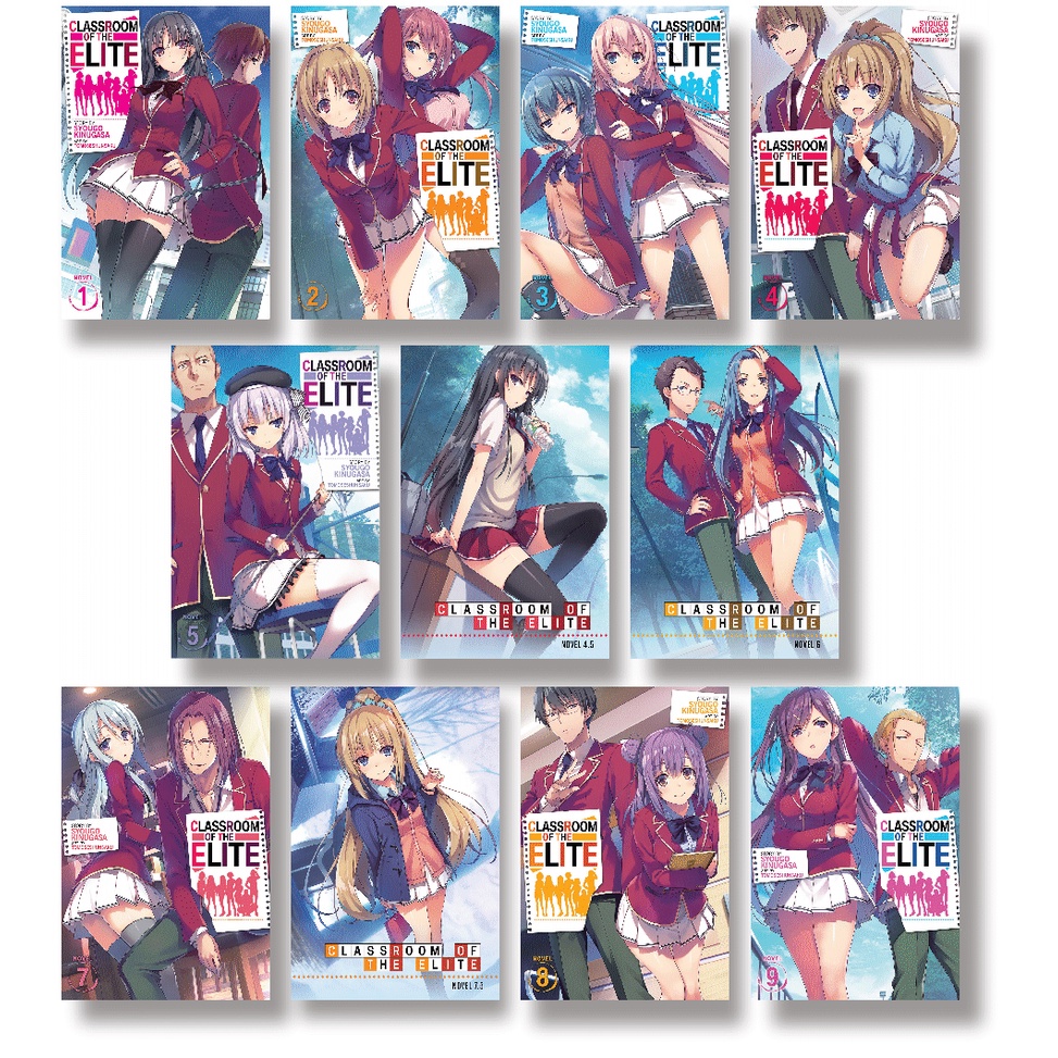 Jual (Indonesia) Light Novel Classroom Of The Elite Vol.1-11.5 | Shopee ...