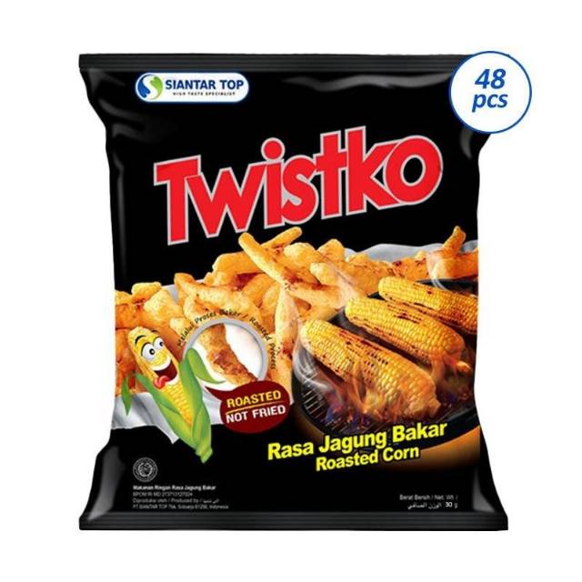 Jual Twistko Jagung Bakar Snack 1 Dus [30 G 48 Pcs] Bloralapak