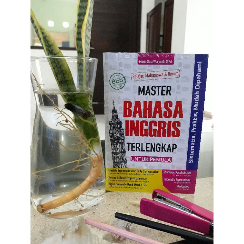 Jual BUKU MASTER BAHASA INGGRIS TERLENGKAP UNTUK PEMULA ( SISTEMATIS ...