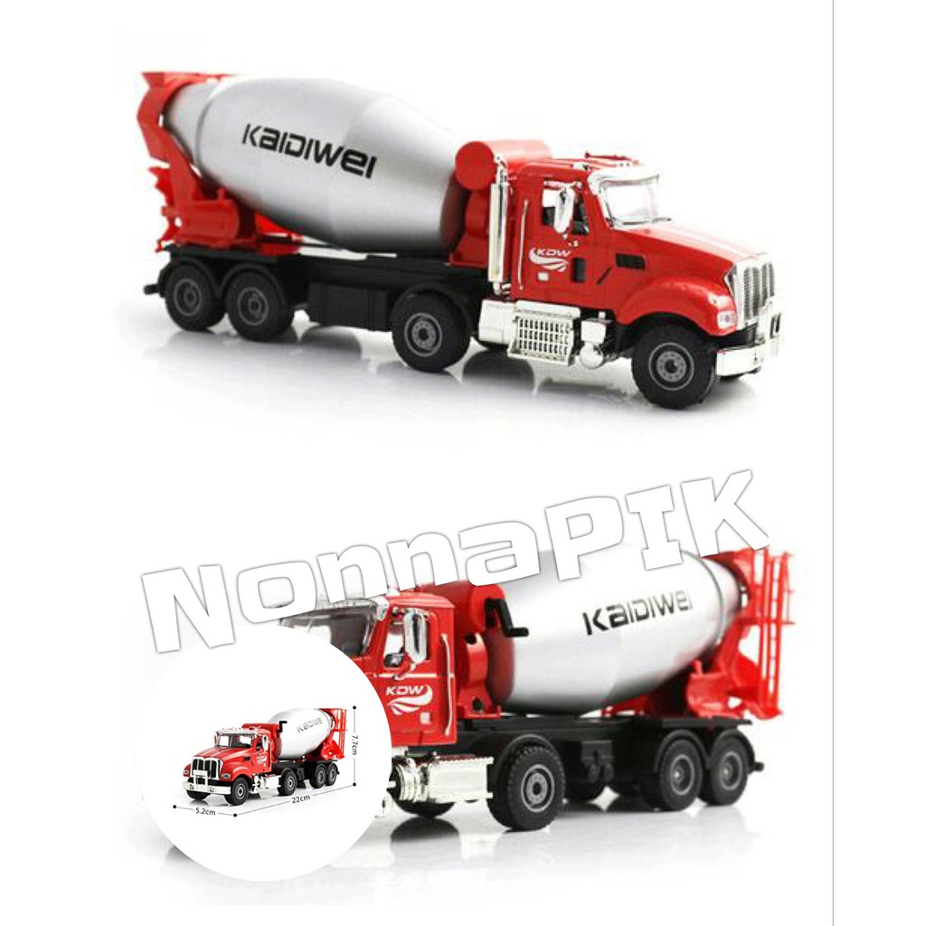 Jual Kdw 150 Scale Cement Mixer Truck Vehicles Construction Site