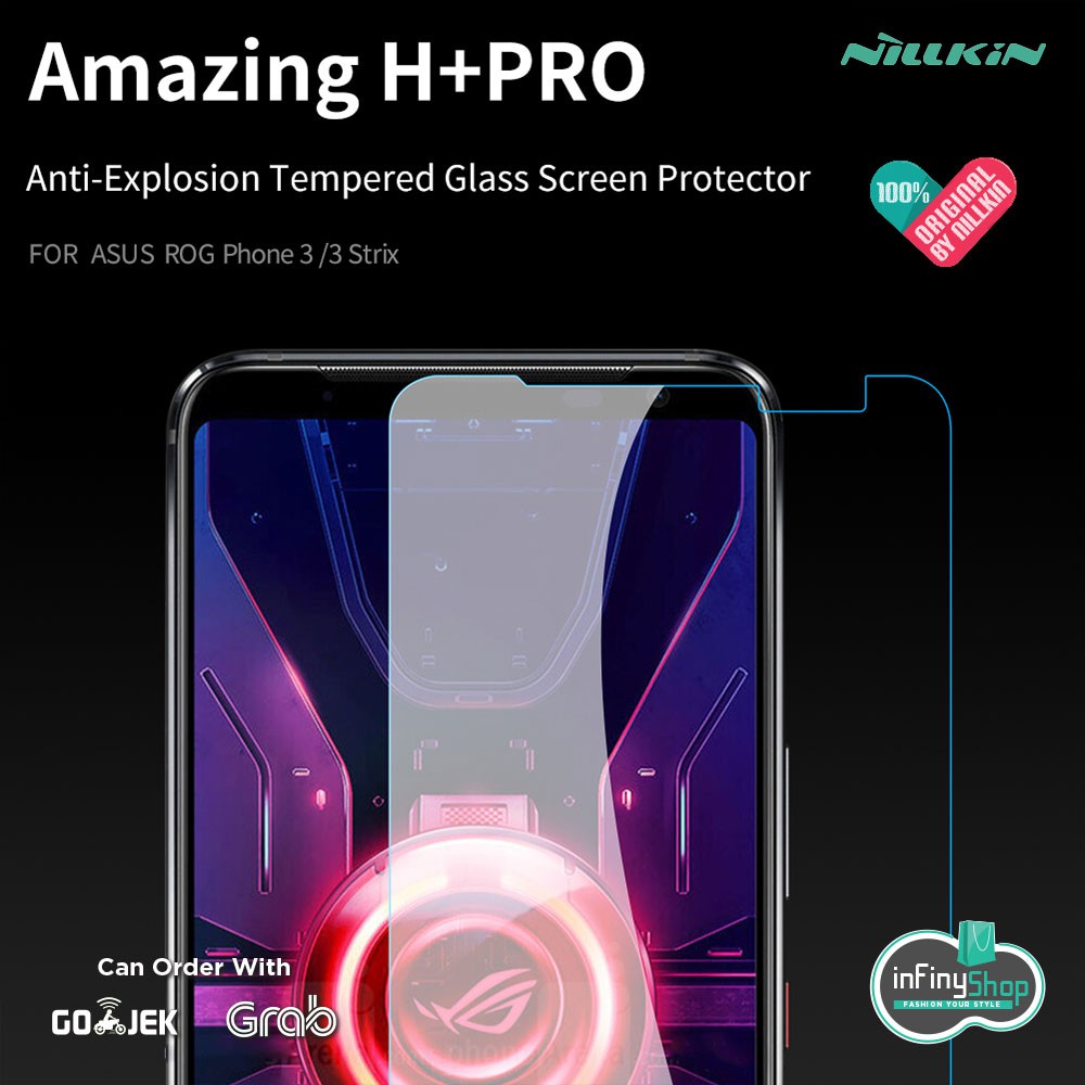 Jual ASUS ROG PHONE 3 - TEMPERED GLASS (AMAZING H+ PRO) | Shopee Indonesia