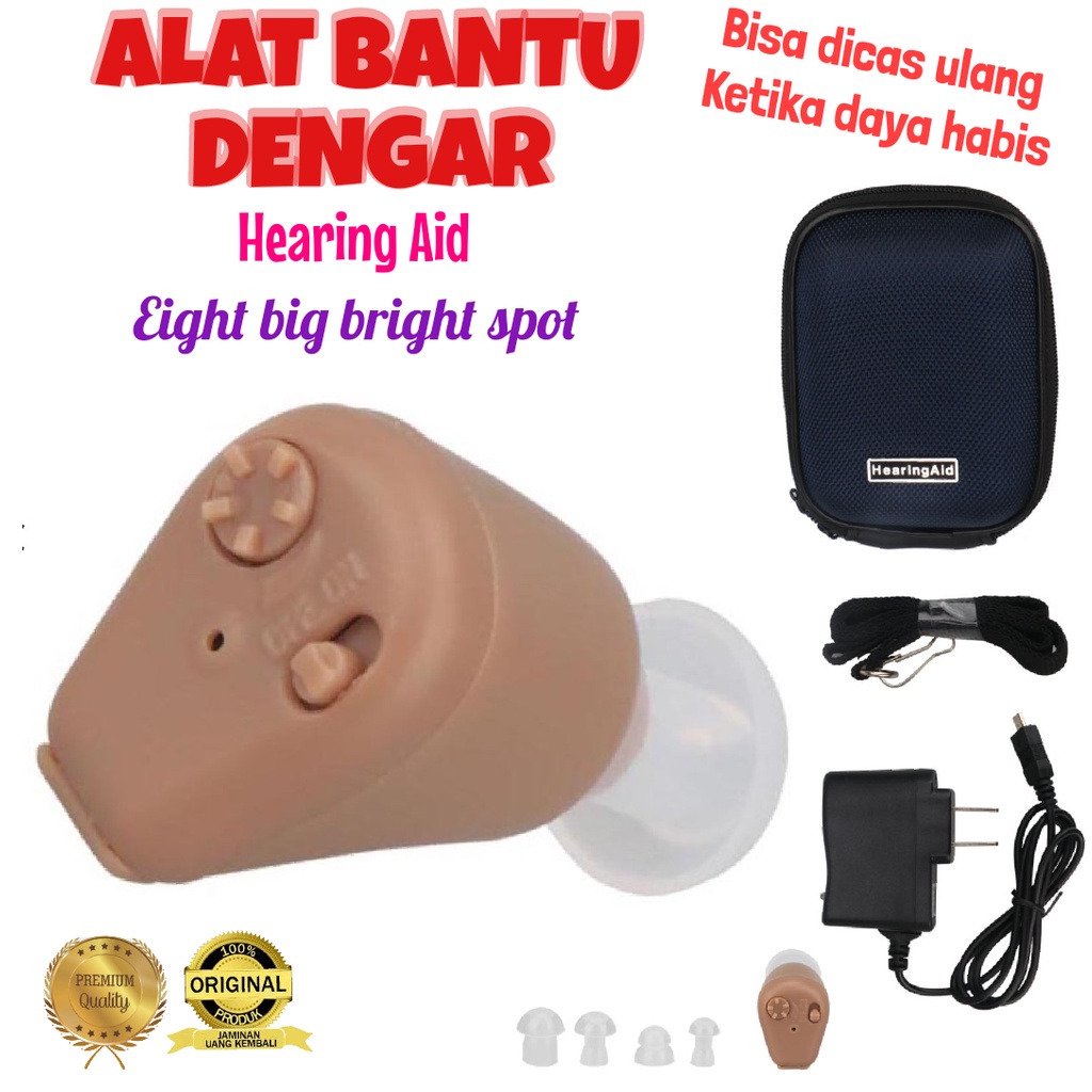 Jual Alat Pengeras Suara Alat Bantu Dengar Charger Alat Pendengaran Telinga Suara Jernih Taff