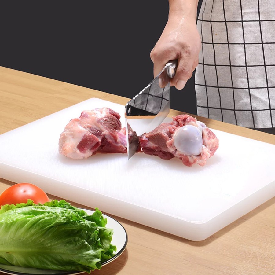 Jual Talenan Maneta Cutting Board Plastik Tebal Premium Quality PUTIH 