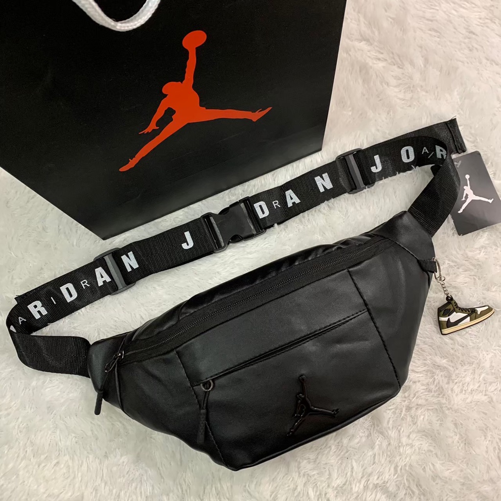 TAS WAISTBAG NIKE AIR JORDAN 23 ORIGINAL FULL BLACK TAS WAISTBAG NIKE AIR JORDAN 23 ORIGINAL FULL BLACK FULL SET