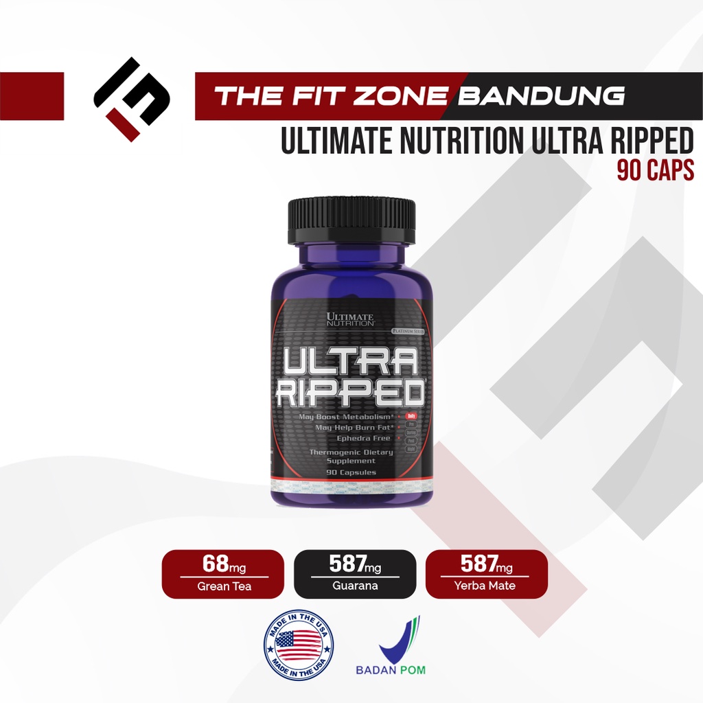  Ultimate Nutrition Ultra Ripped Dietary Supplement