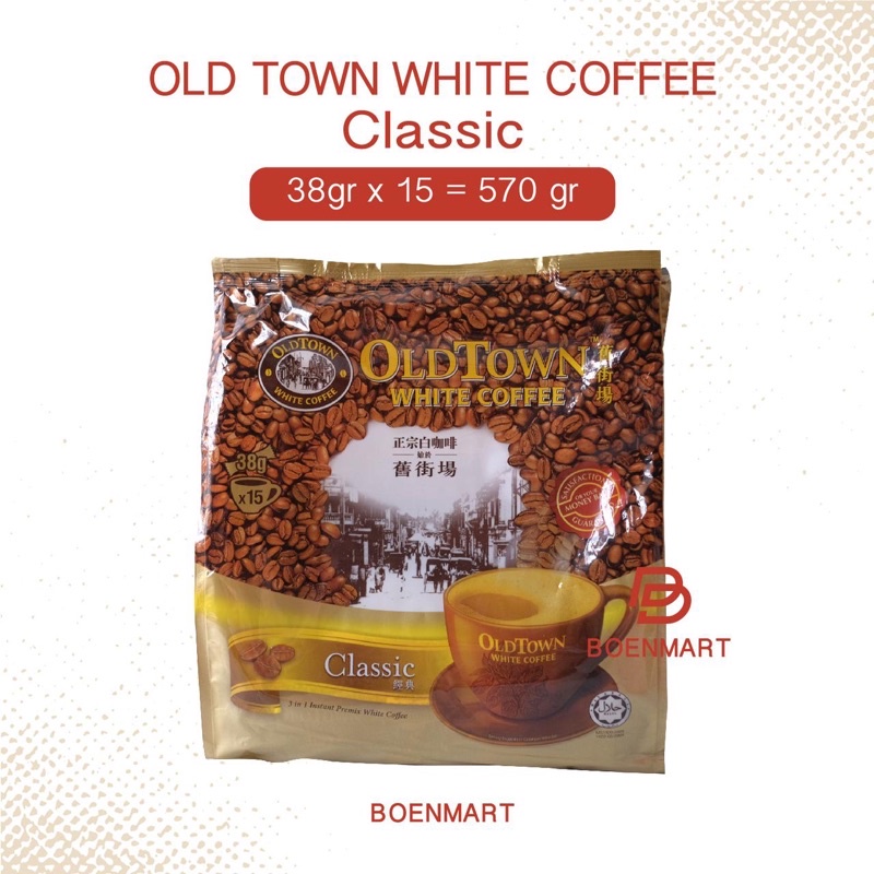 Jual Old Town White Coffee Classic 570 G Shopee Indonesia