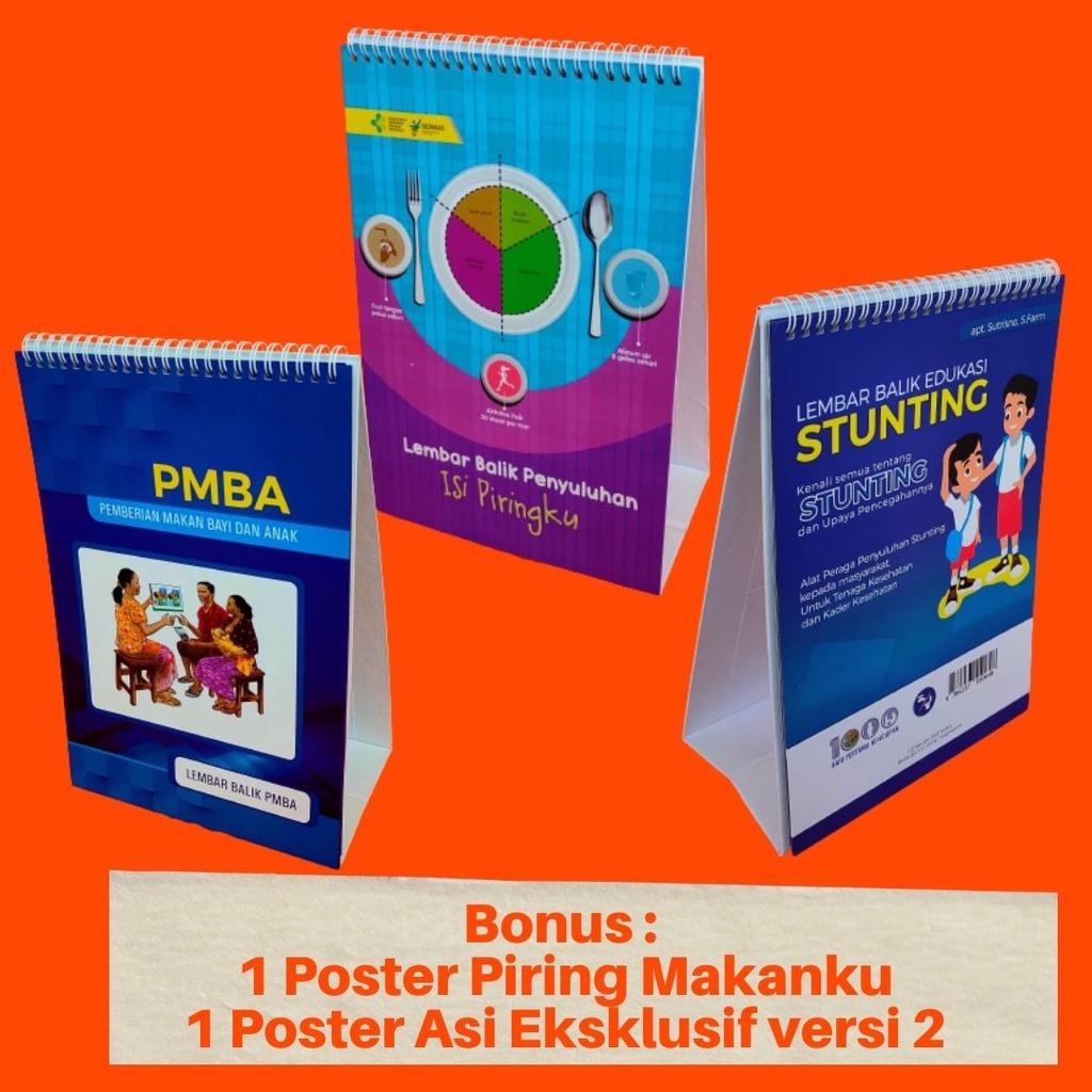 Jual Paket Hemat 2 - Paket Lembar Balik : Lembar Balik Stunting - Isi ...