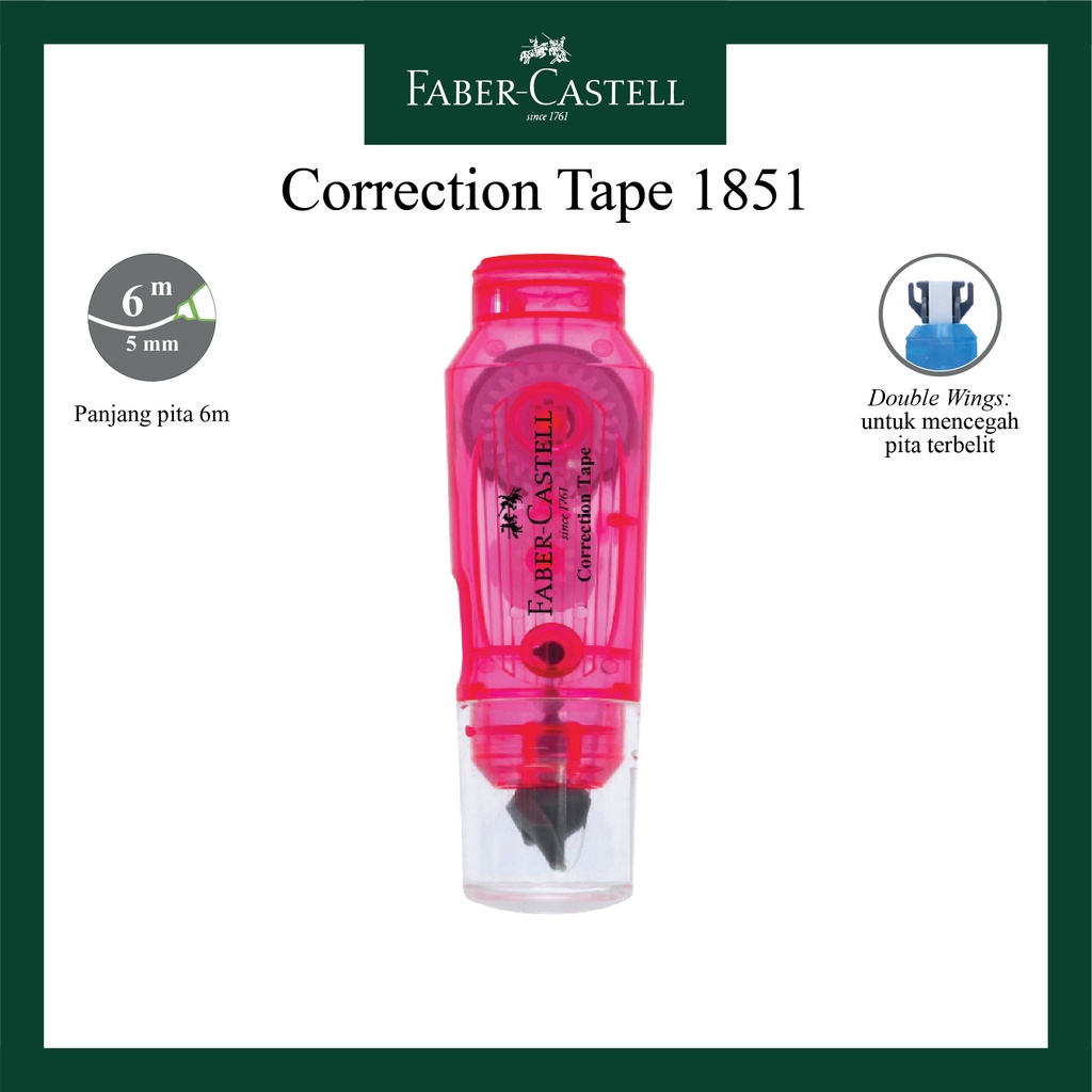Jual Correction Tape Mini Faber Castell Per Box / Tipe X Kertas / Mini ...