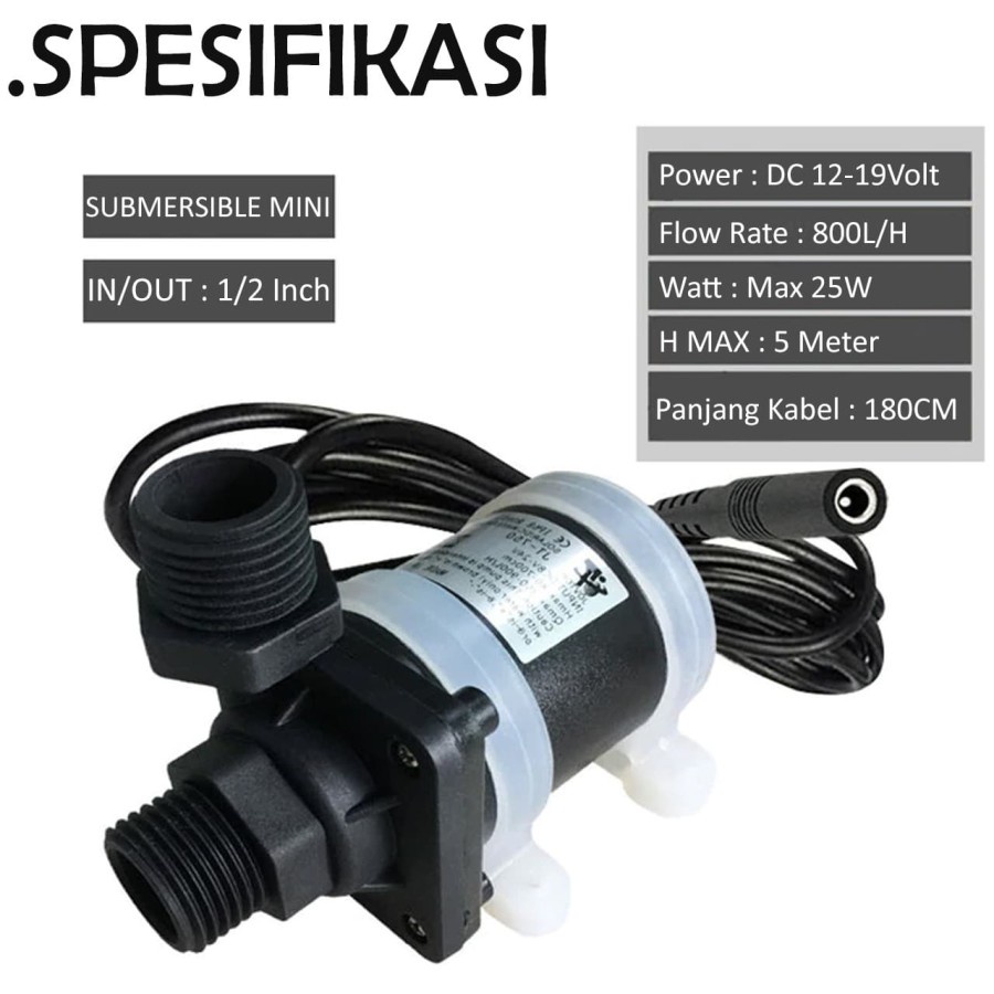 Jual Pompa Air DC Serbaguna untuk Pendorong Ke Mesin Cuci dan Shower |  Shopee Indonesia