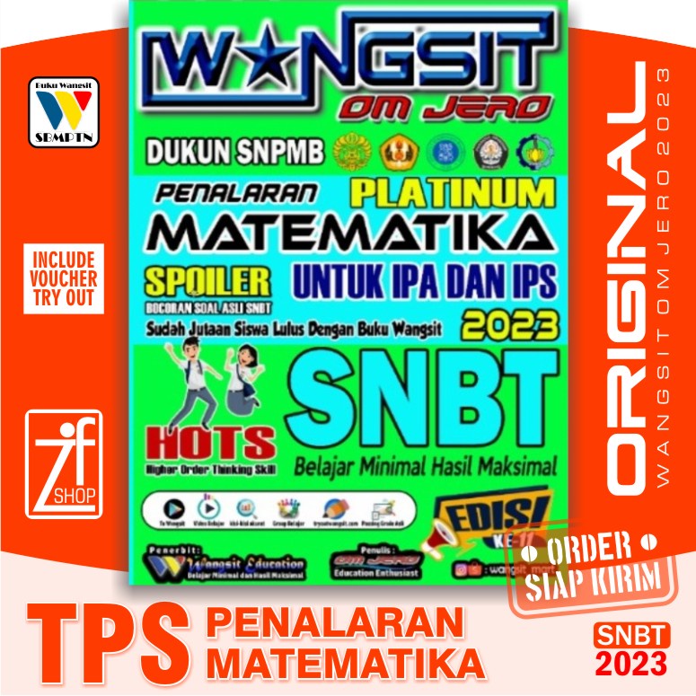 Jual Buku SNBT 2023 / Tes Potensi Skolastik / Buku Wangsit UTBK SNBT ...