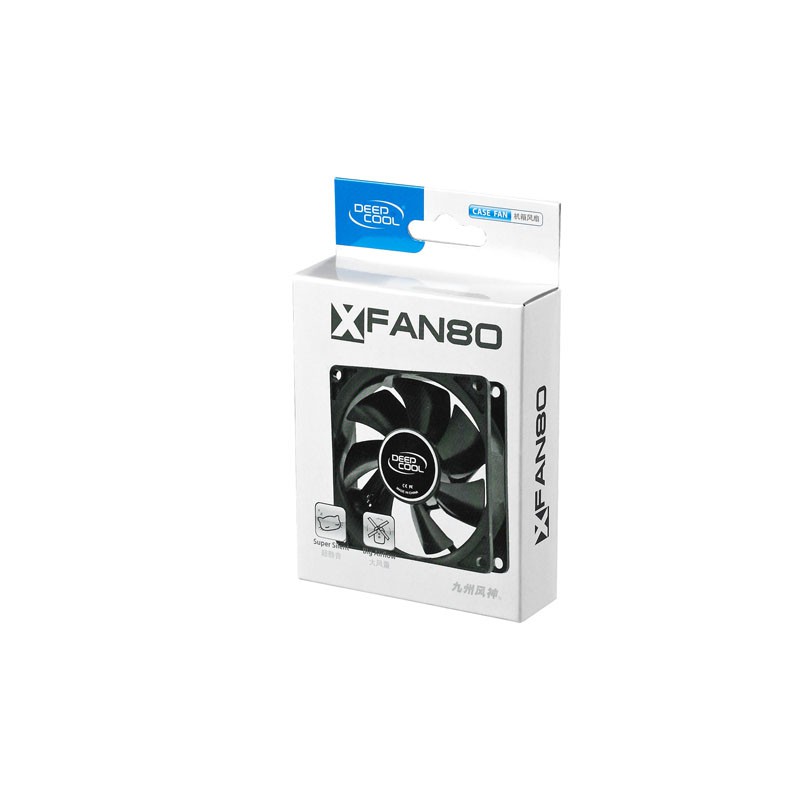 Jual Deepcool Xfan 8CM - Black (Hydro Bearing) | Shopee Indonesia