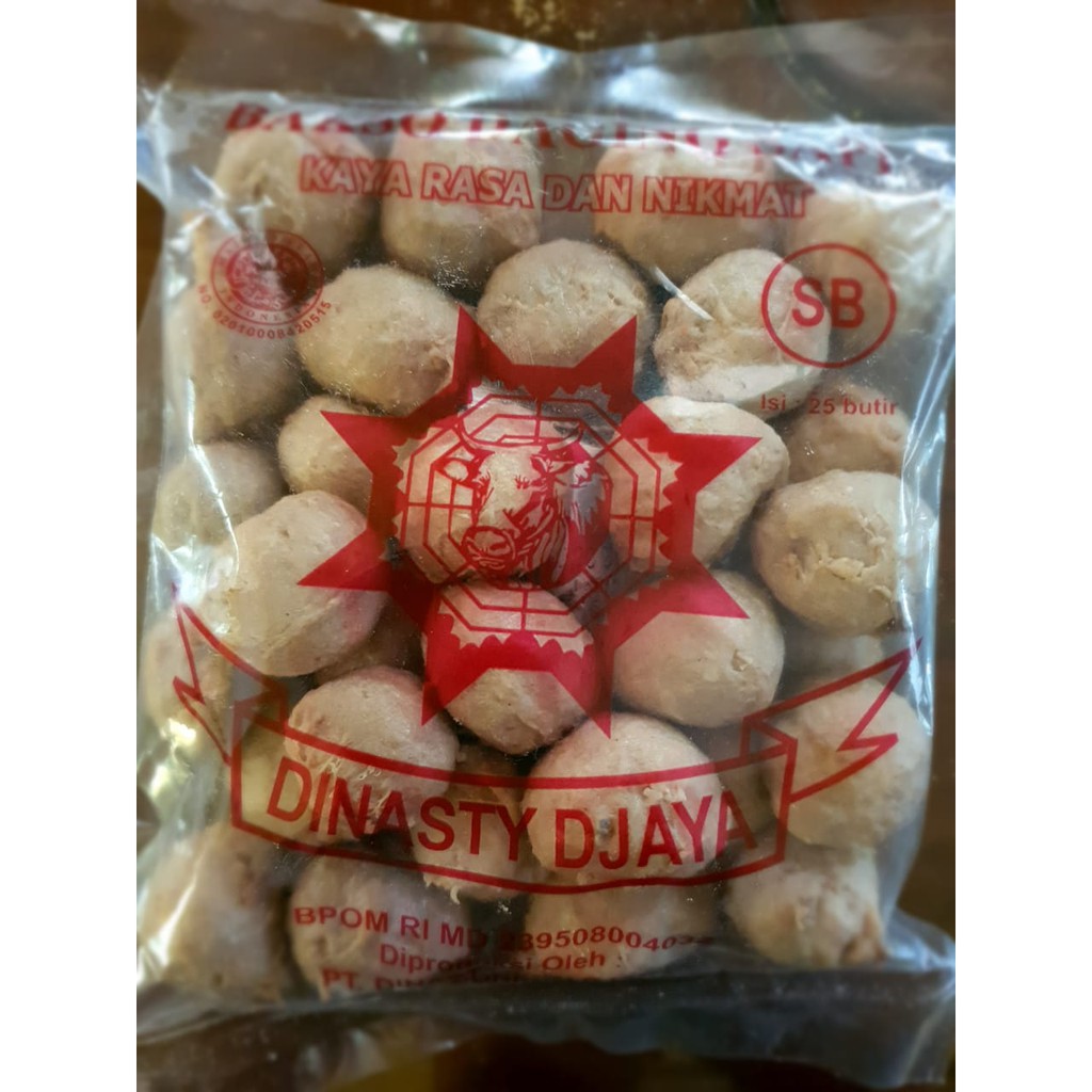 Jual Sold Cod Bakso Sapi Dinasty Djaya Jenis Sb Isi 30 Butir Shopee