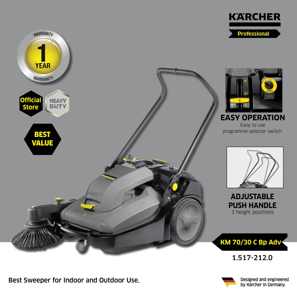 Jual Karcher KM 70/30 C Bp Adv Sweepers Walk-Behind Vacuum | Shopee ...