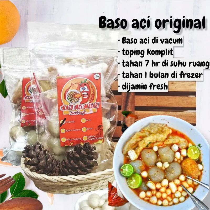 Jual Baso Aci Original Masabi Boci Shopee Indonesia