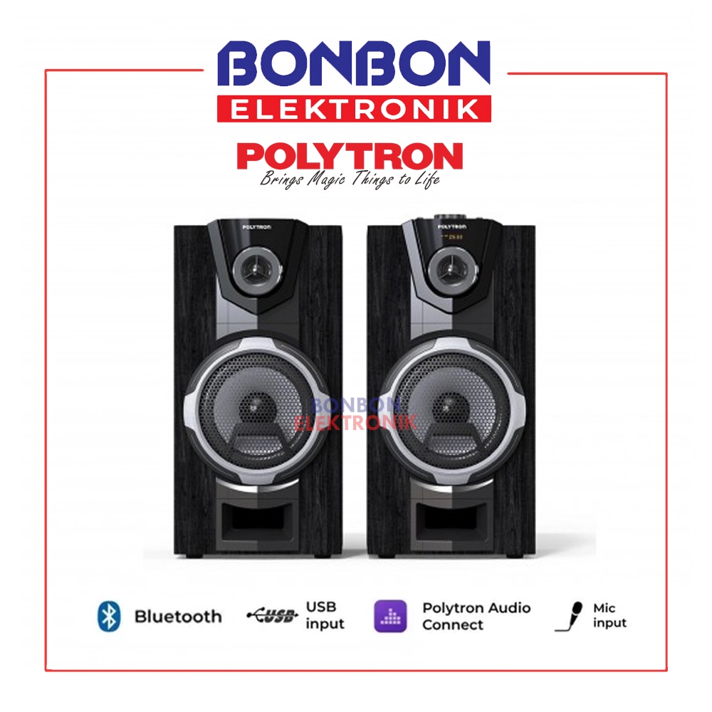 Jual Polytron Active Speaker Bluetooth Pas 8f12 Pas8f12 Shopee