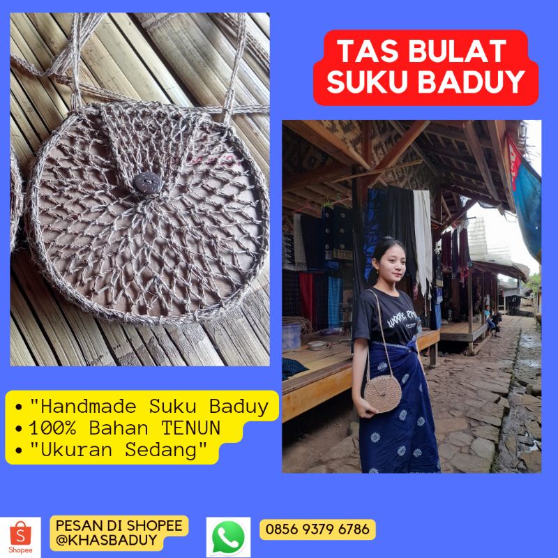 Jual Tas Koja Bulat Ori Suku Baduy Shopee Indonesia