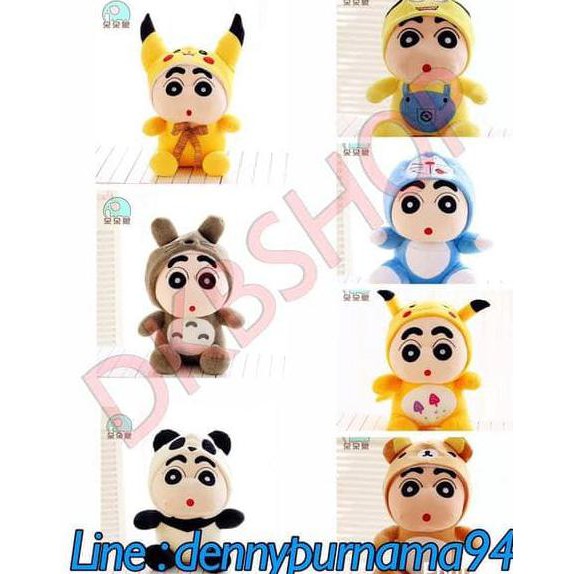 Jual Plokiju Boneka Shinchan Doraemon Boneka Rilakkuma Boneka Teddy 
