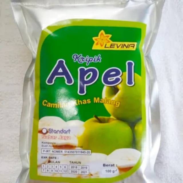 Jual Promo Keripik Kripik Apel Oleh Oleh Camilan Khas Malang 100 Gr