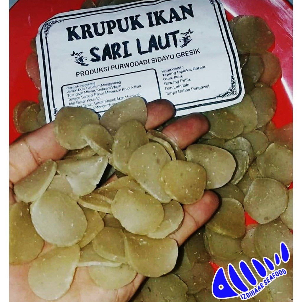 Jual Berat 500gram Kerupuk Ikan Kerupuk Ikan Laut Kerupuk Enak