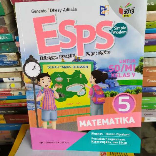 Jual Esps matematika SD kelas 5 edisi revisi | Shopee Indonesia