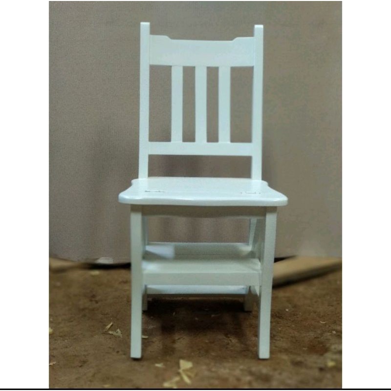 Jual kursi tangga lipat/kursi tangga kayu jati | Shopee Indonesia