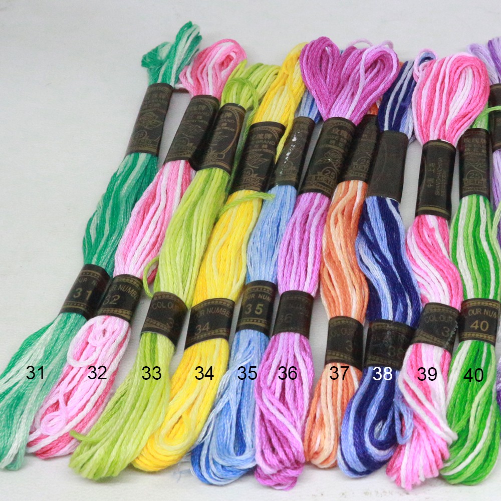 Jual KATALOG - Benang Rajut Sulam / Embroidery Thread Merk Rose ...