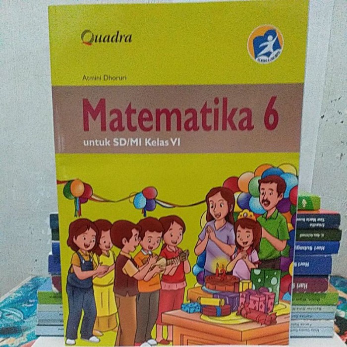 Jual Buku Siswa Matematika Sdmi Kelas 6 Quadra Shopee Indonesia 5552