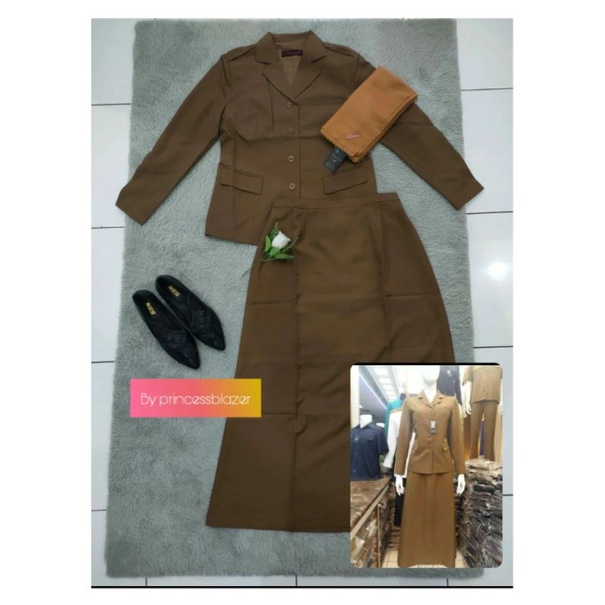 Jual EXCLUSIVE BLAZER PEMDA ACEH (GELAP)MODEL ROK A KERAH JAZ | Shopee ...